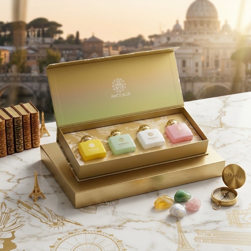 The Collection Perfume Fragrance - ชุดของขวัญน้ำหอม AMOUAGE สำหรับทุกเพศ น้ำหอมหรูหรา 7.5 มล.