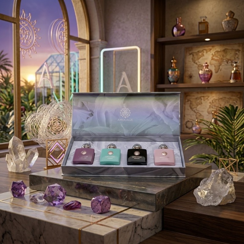 ชุดของขวัญน้ำหอม AMOUAGE สำหรั - The Collection Perfume Fragrance บทวิจารณ์และราคา