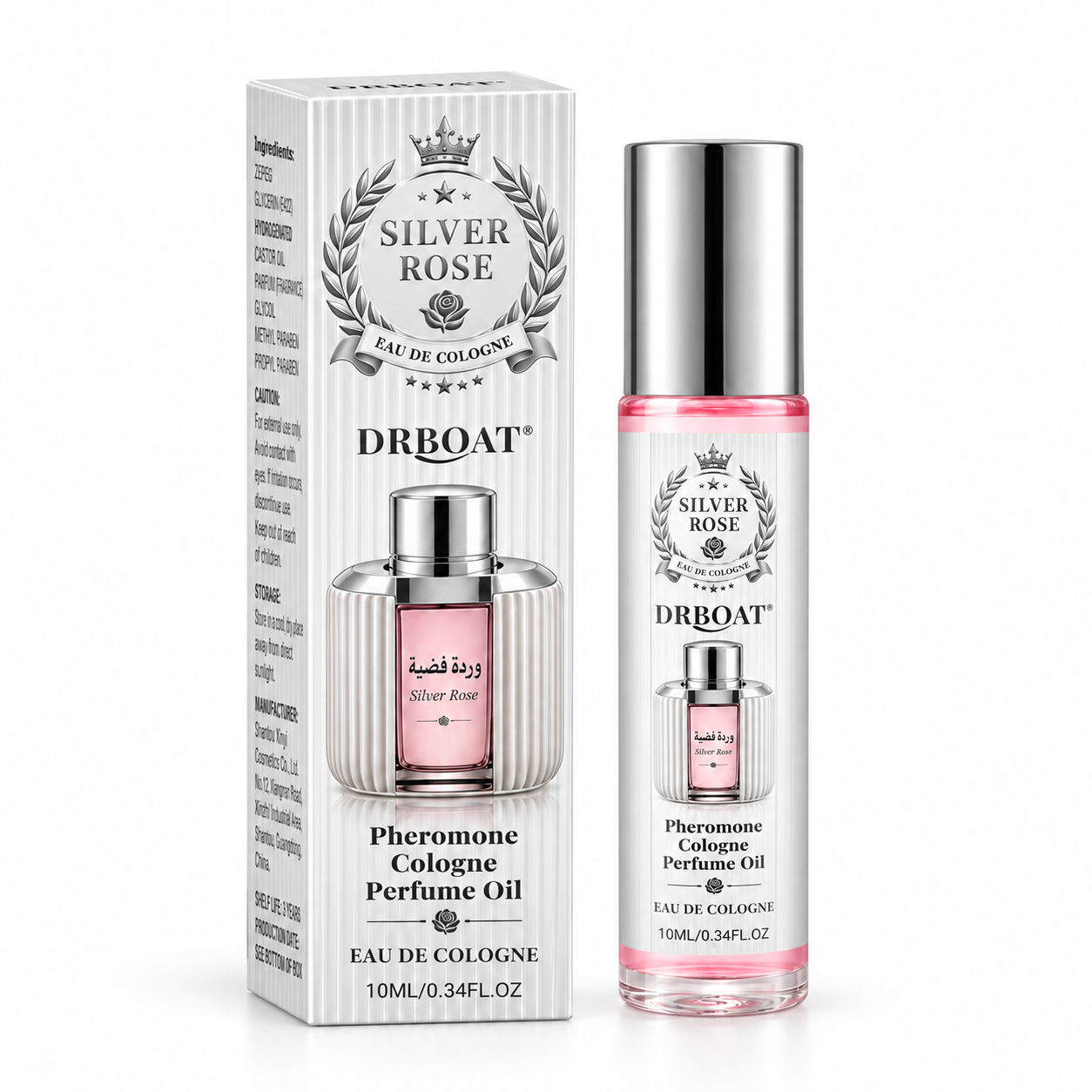 น้ำหอมโรลออนกลิ่นซิลเวอร์โรส ข - Perfume Fragrance Concentration บทวิจารณ์และราคา