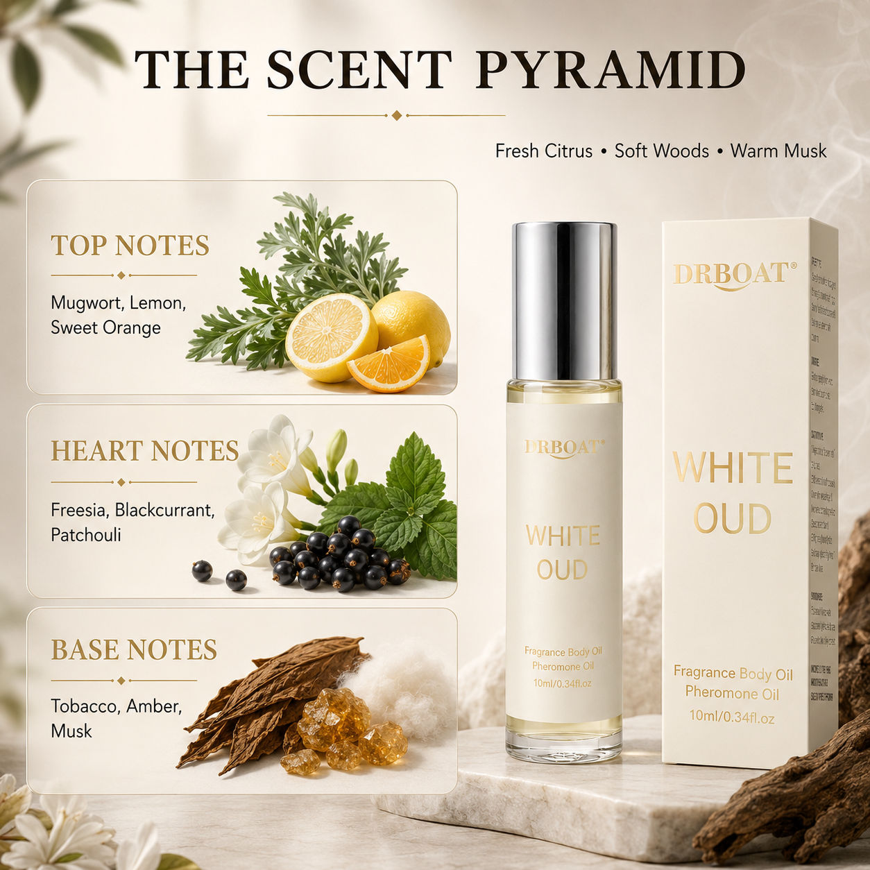 น้ำหอมโรลออนสำหรับผู้ชาย กลิ่น - Perfume Alcohol Fragrance บทวิจารณ์และราคา