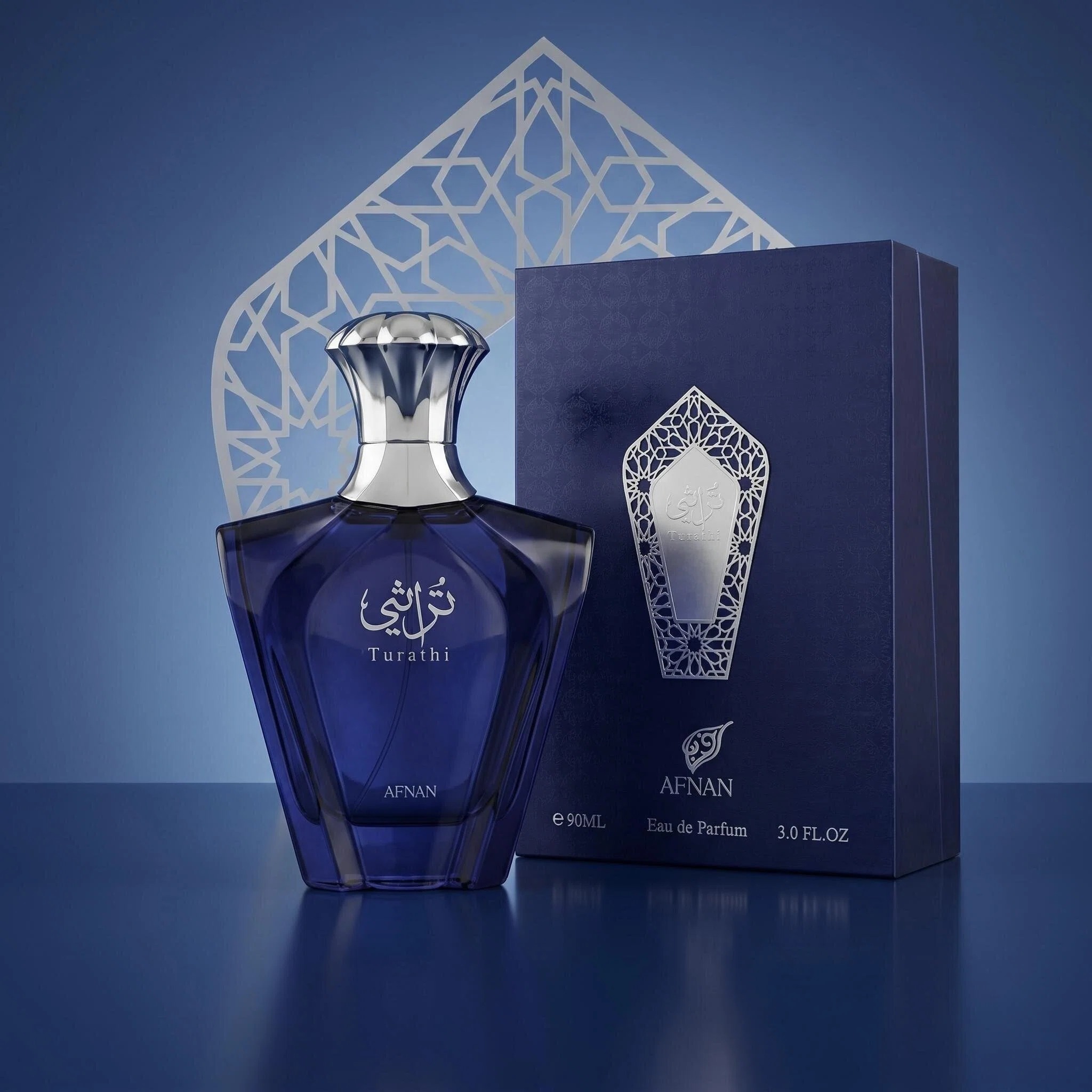 น้ำหอม Afnan Turathi Blue สำหร - Perfume Alcohol Fragrance บทวิจารณ์และราคา