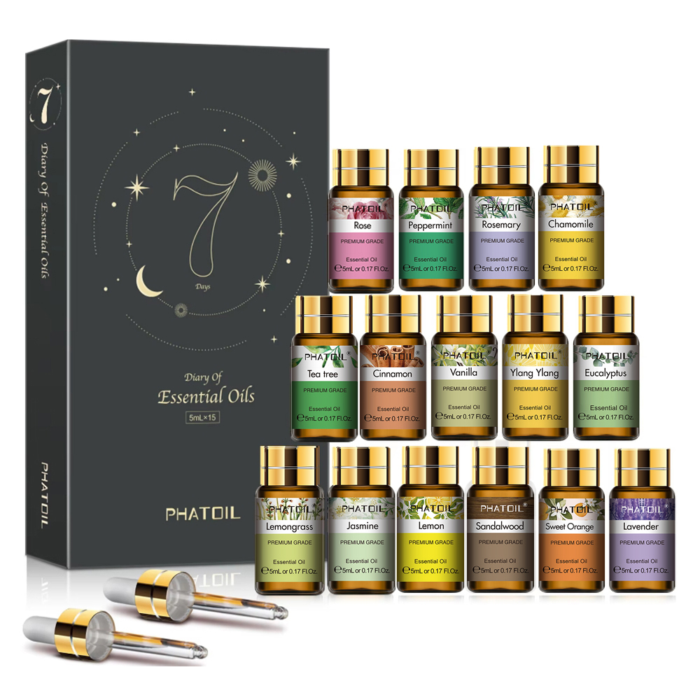 PHATOIL 12 ชิ้น/15 ชิ้นชุดน้ำม - Perfume Fragrance Oil บทวิจารณ์และราคา