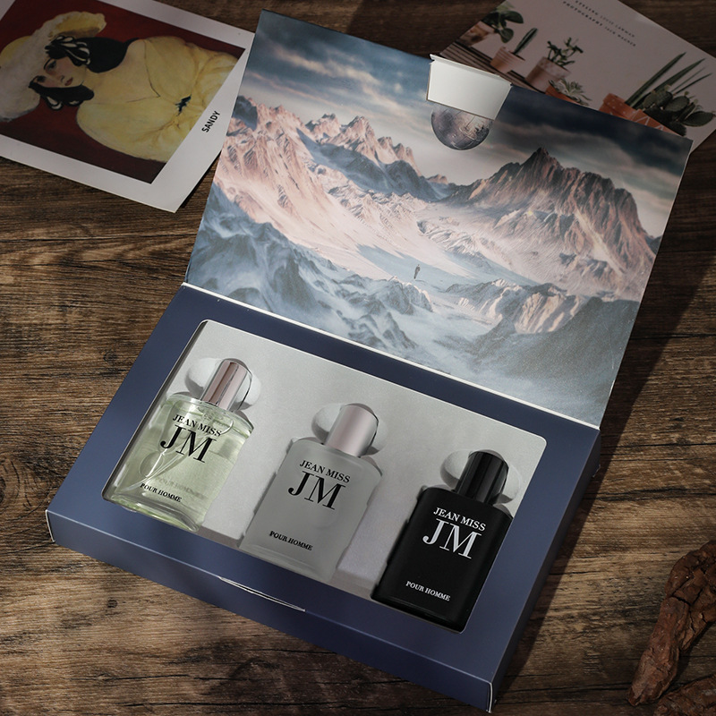 ชุดของขวัญน้ำหอมสำหรับผู้ชาย 3 - Perfume Alcohol Fragrance บทวิจารณ์และราคา